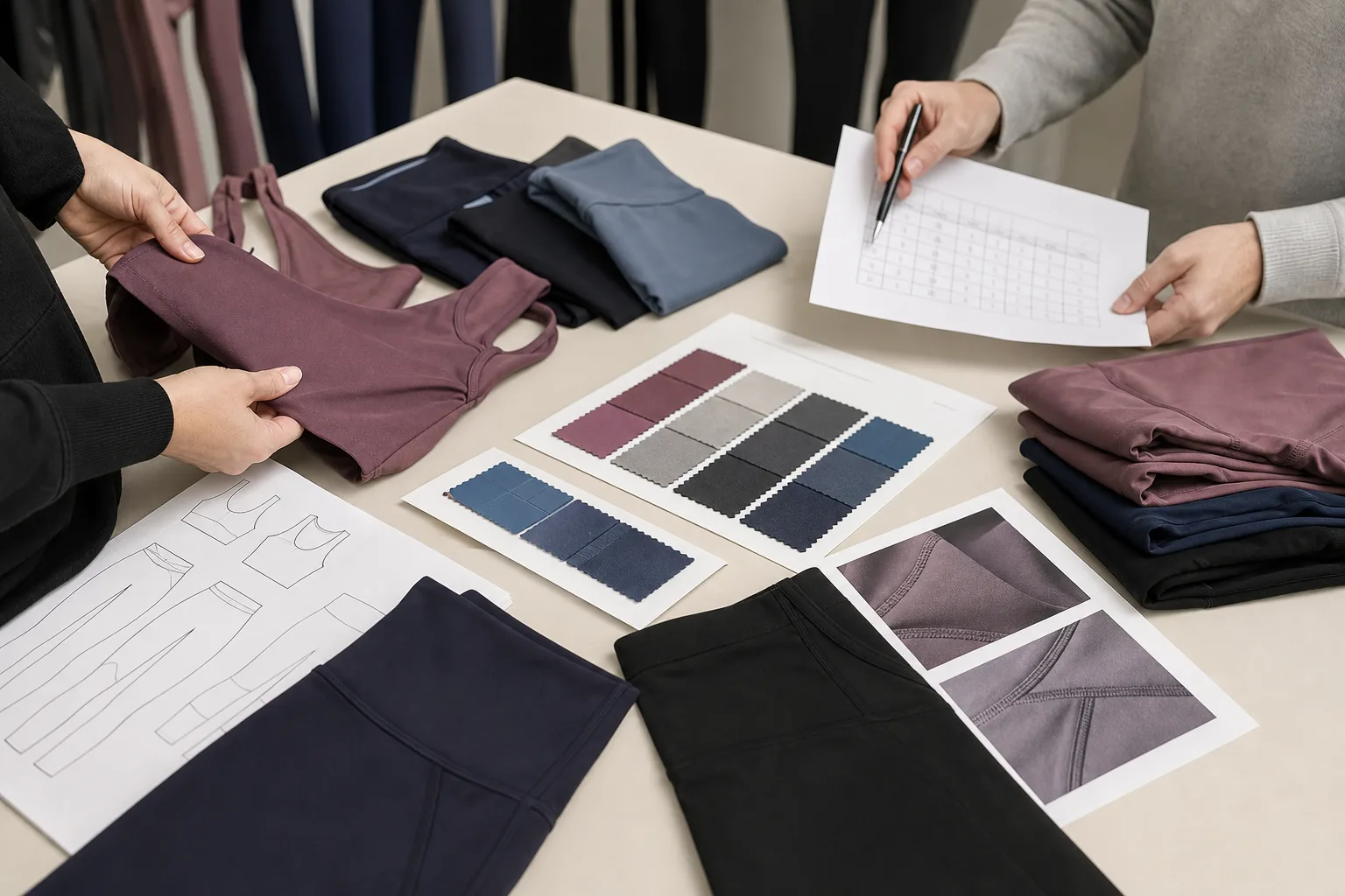 Yoga apparel development review for yoga apparel manufacturing buyers