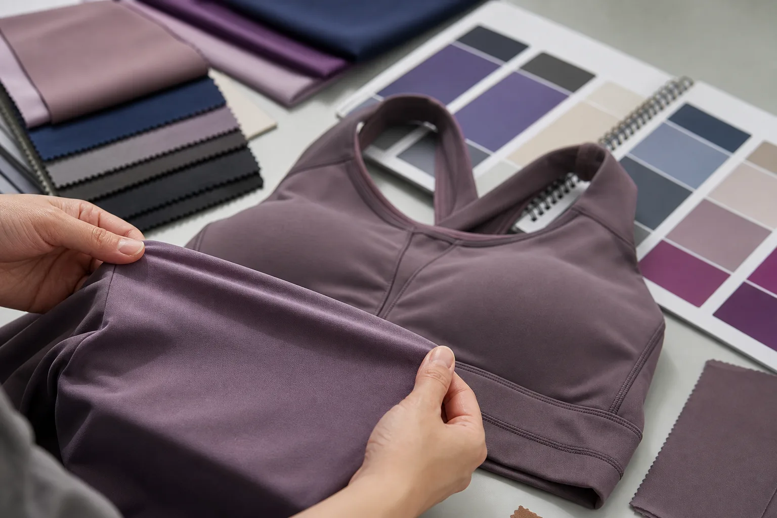Fabric and fit review for yoga apparel manufacturing buyers