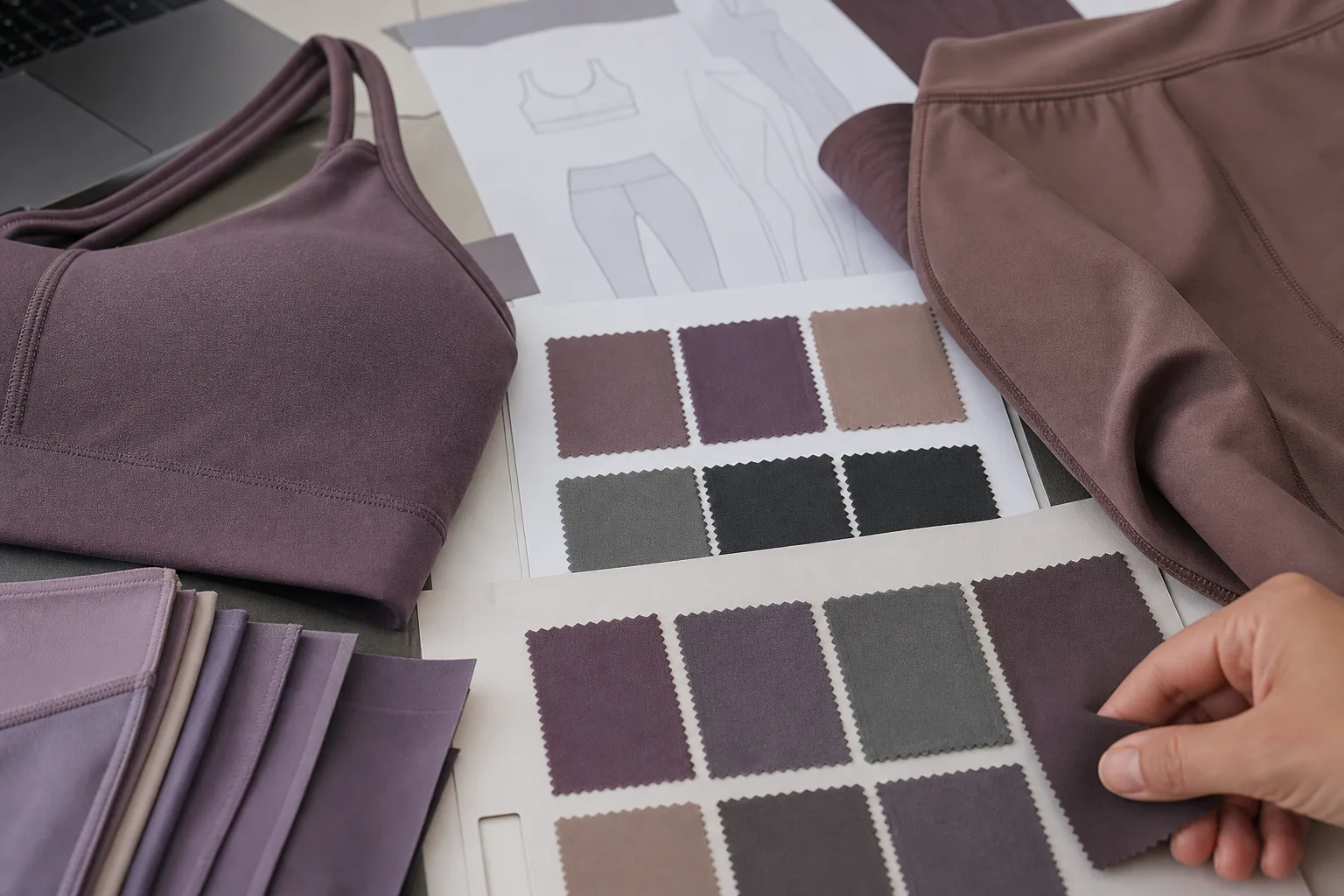 Fabric and fit review for yoga apparel manufacturing buyers