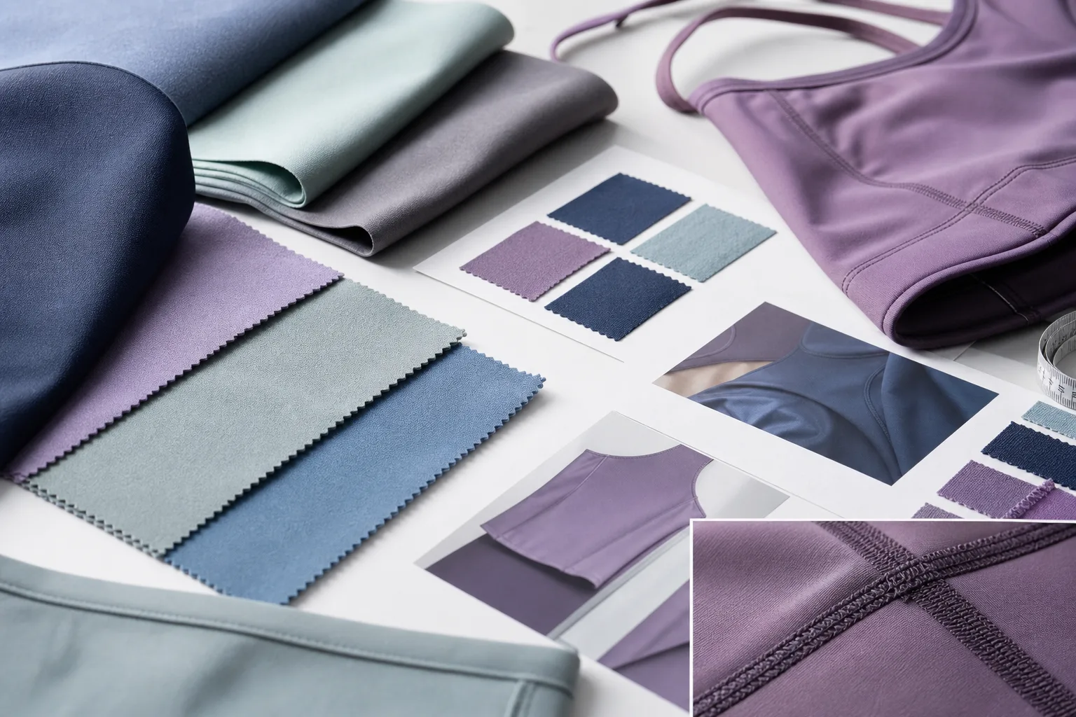 Fabric and fit review for yoga apparel manufacturing buyers