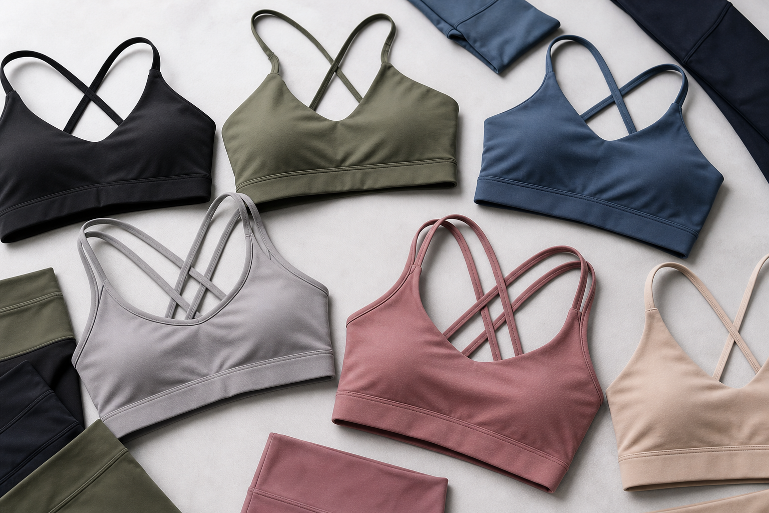 Detailed view of Develop Custom Sports Bras and Yoga Bras for Your Brand